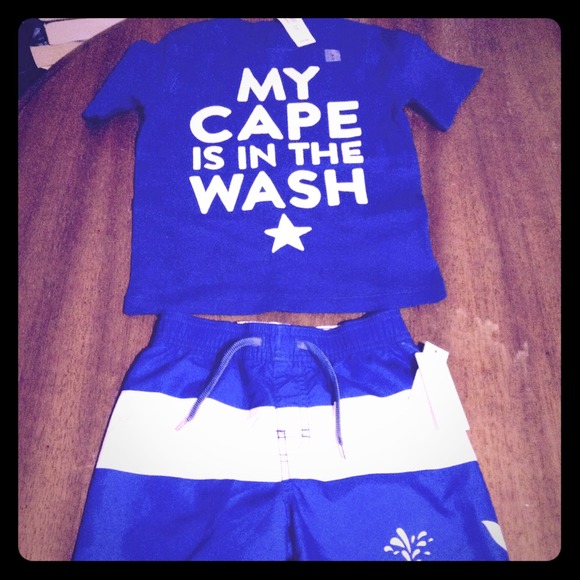 Old Navy Toddlers Shirt & Trunks Bundle NWT