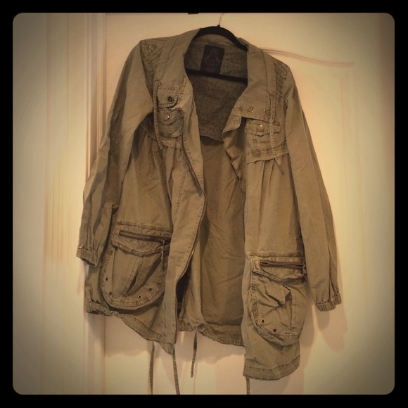NWOT Roxy military jacket