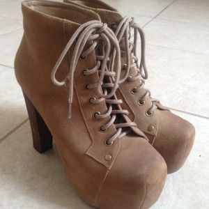 Jeffrey Campbell Litas Taupe 6M