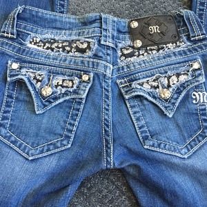 Bootcut Miss Me jeans. Size 25