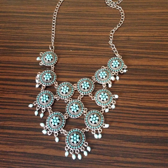 Turquoise Statement Necklace