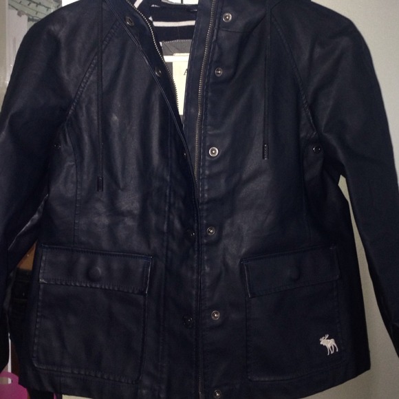 Abercrombie rain coat