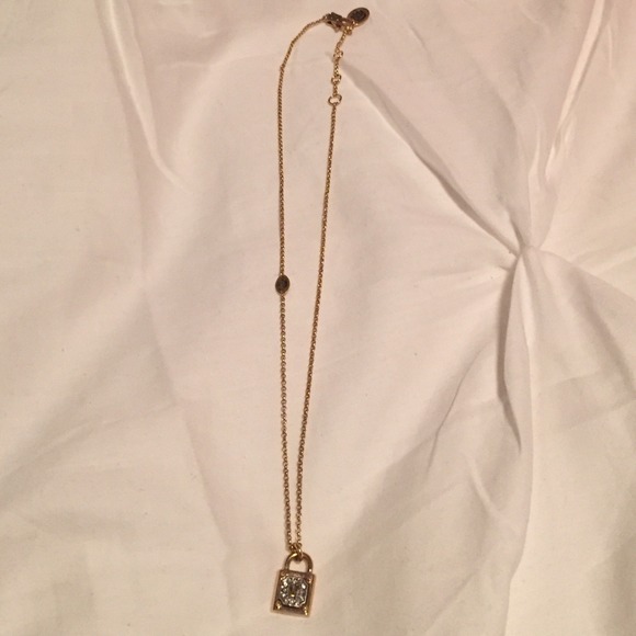Juicy Couture Lock Necklace - Picture 1 of 3