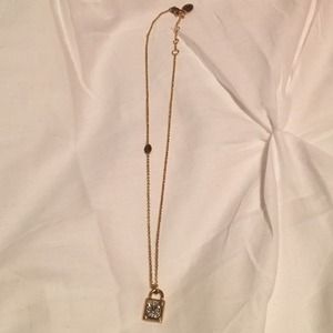 Juicy Couture Lock Necklace