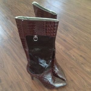 Brown Gianni Bini boots