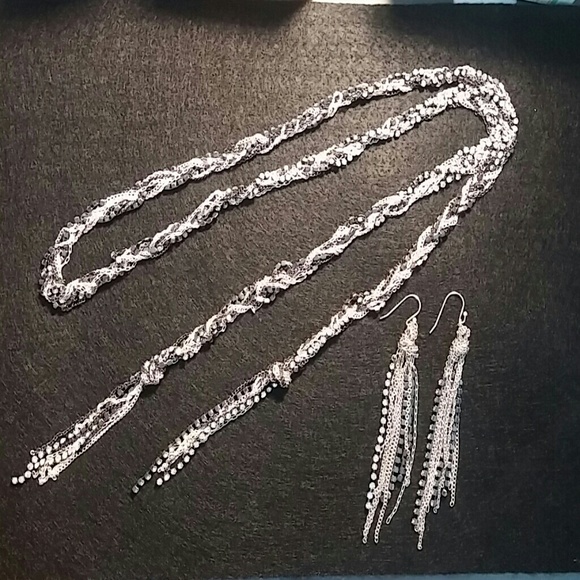 Stella & Dot Adrienne Mixed Chain Lairat