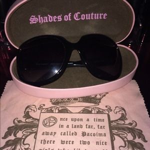 Authentic Juicy Couture Sun Glasses