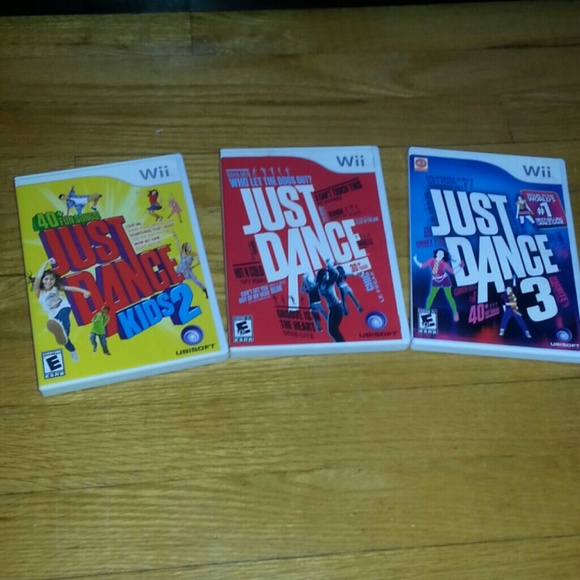 wii Other - BUNDLE 3 Just Dance Wii Games