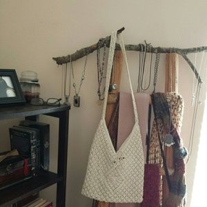 Old Navy Macrame Hippie Bag