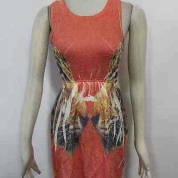 AWESOME Cheetah Graphic Dress from Audrey 3+1