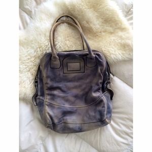 Diesel distressed leather purse