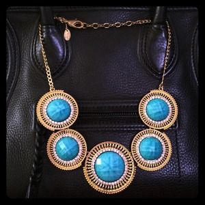 Amrita Singh Faye Turquoise statement necklace