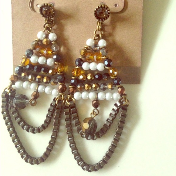 Nwt Sequin earrings