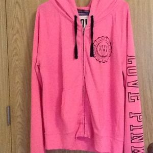 a classic VS lightweight hoodie