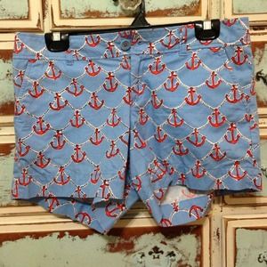 Lilly Pulitzer "Anchors Away" Shorts