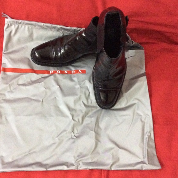 VERO CUOIO PRADA BOOTS - Picture 1 of 3