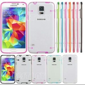 Samsung S5 clear cases 2 for $12