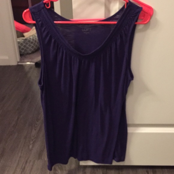 Purple Ann Taylor Tank