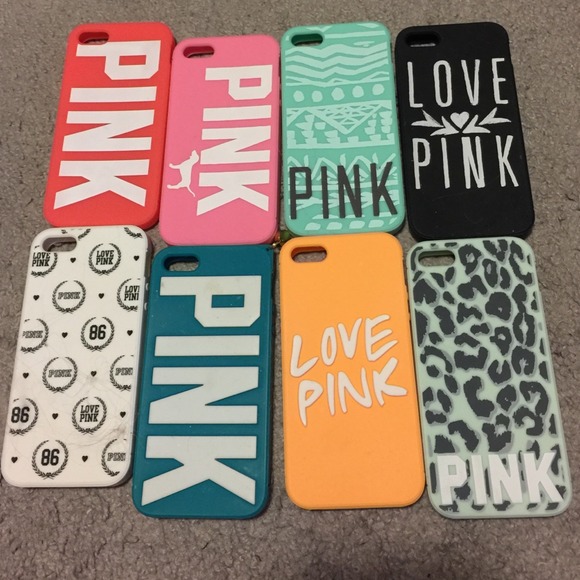 VS Pink iPhone 5/5s cases