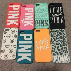 VS Pink iPhone 5/5s cases