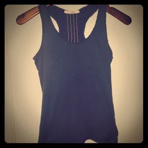 Blue/green racerback tank top