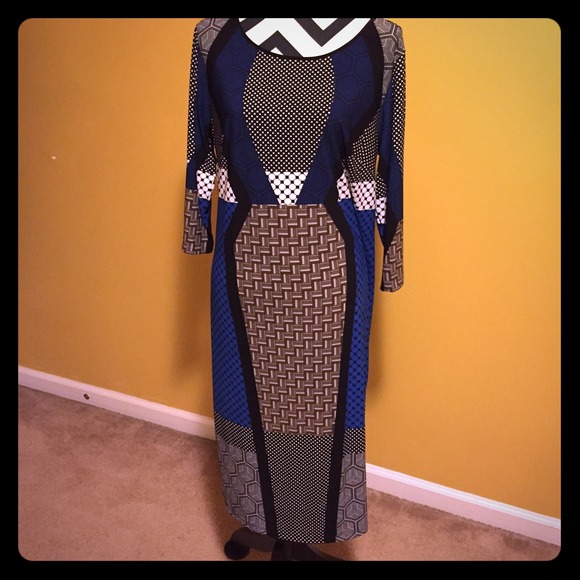 Bodycon/illusion dress