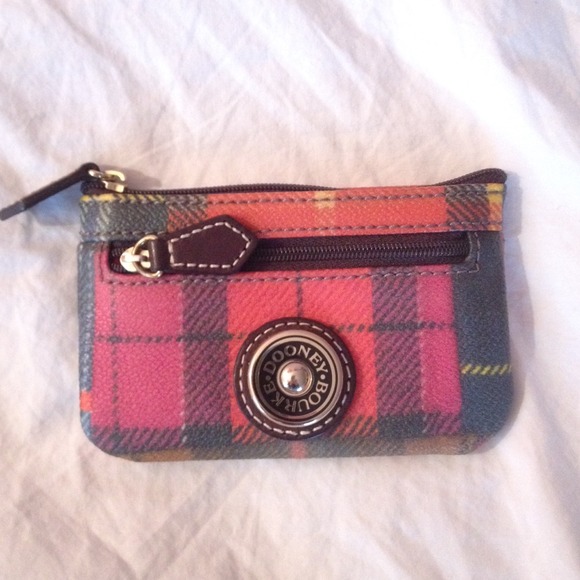 Plaid Dooney Coin Purse