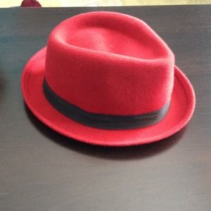 Red fedora