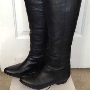 Reduced! Steve Madden Creation black leather boots