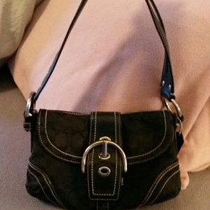 Black COACH purse