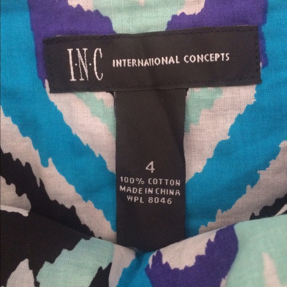 ️NWOT Tribal Print Midi-Skirt - Picture 3 of 3