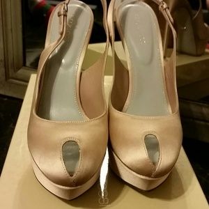 🎉🎉🎉SALE!!! Sergio Rossi satin slingback