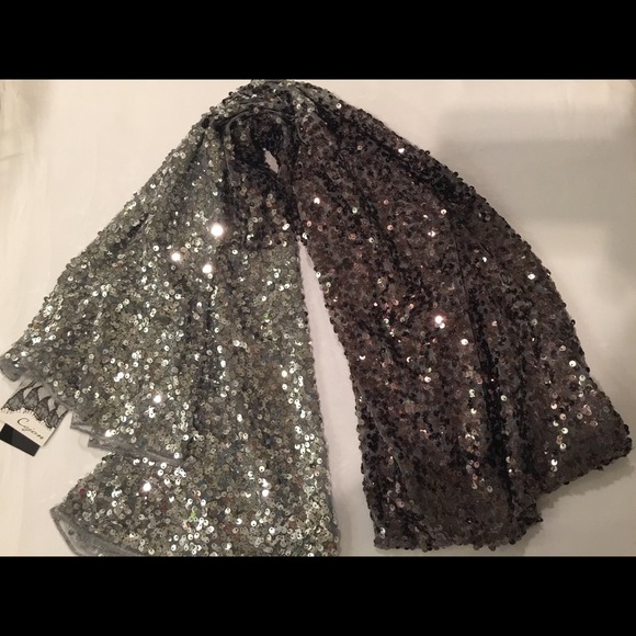 New Cejon Silver Ombre Shaw/Wrap