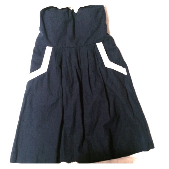 Navy blue dress from Urban outfitters!
