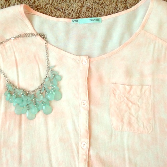 Light Pink Tie Dye top