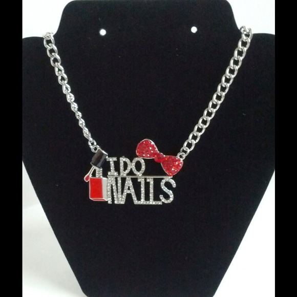 I Do Nails Necklace