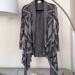 Heartloom tribal print cardigan