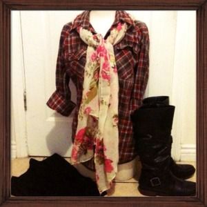 👨🏻👨🏻👨🏻American Eagle Plaid Shirt