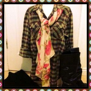 👨🏻👨🏻👨🏻American Eagle Plaid Shirt