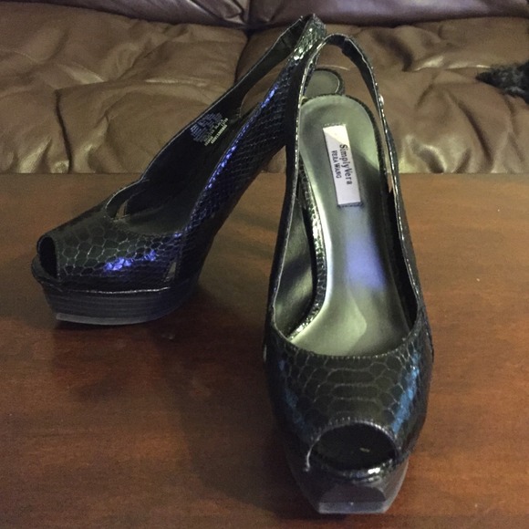Simply Vera Vera Wang Shoes - Peep toe pumps