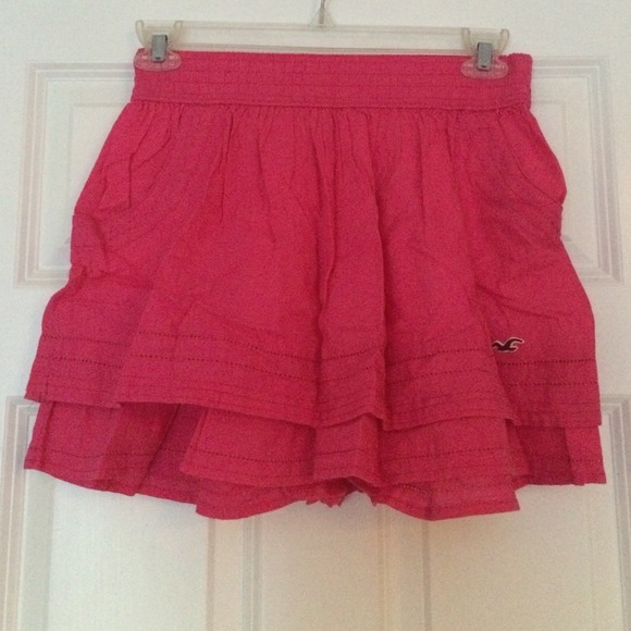 Hollister Dresses & Skirts - Hollister skirt pink size medium