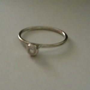 SOLD-Silpada .925 Silver Stackable "Rock