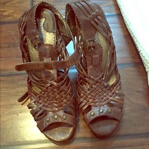 Brown heels