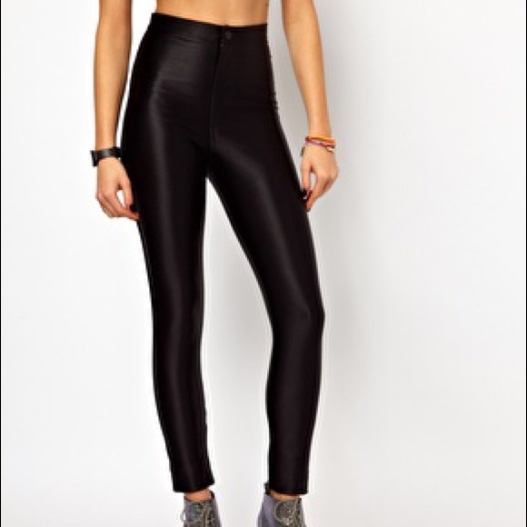 American Apparel Disco Pant- Black Size Small