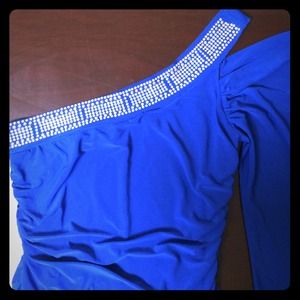 Blue Homecoming Dress