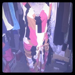 Dress stretch multicolored NY&Co