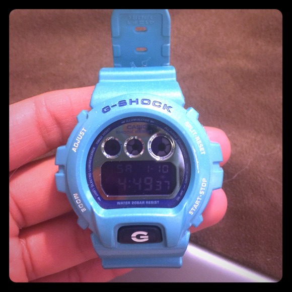 Blue G shock
