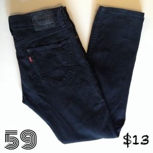 Levi's Jeans 511 30 x 30 Black Men's