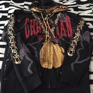 Christian Audigier men's hoodie