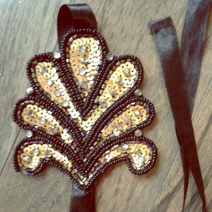 Sequined Hair wrap